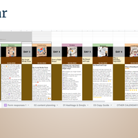 Google Calendar campaign schedule