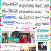 Newsletter Sample 4:Written and Designed