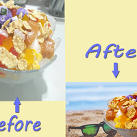 Photo edited at photoshop