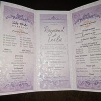 Wedding invitation for one of my client