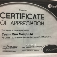 Top Team March 2017