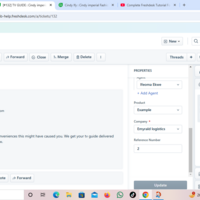 Resoved Ticket Using Freshdesk
