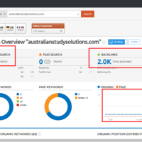 Organic Traffic increase