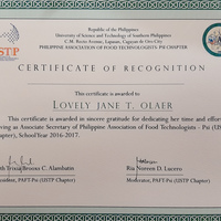 Certificate of Leadership