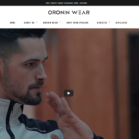 Shopify updates on: https://www.oroninwear.com/