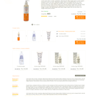 Ecommerce - Product Page - Cosmetic Store -  Earth Science