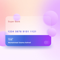 Debit card Ad design