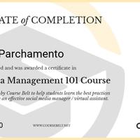 SMM Certificate
