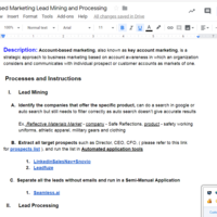 Sample docs