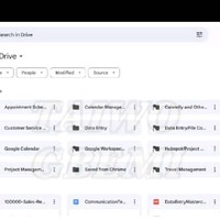 organising files into folders on googledrive