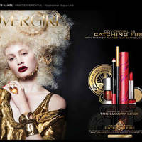 Covergirl Hunger Games Interactive Print Ad