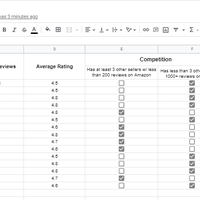 Product Research Task