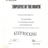 Employee of the month