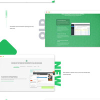 Website design for a financial solution provider