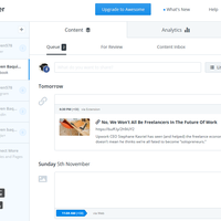 SMM scheduling of post using Buffer