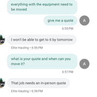 communicating with my GC