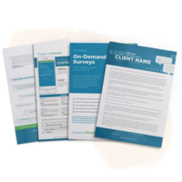 Design:  Sales Sheets | Flyers | Client One-Pagers