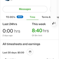 The hours I worked with my first client.