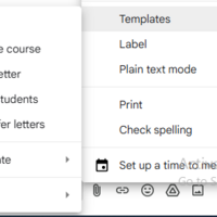 Inbox organization & Templates 