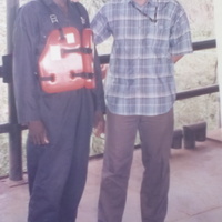 With my boss in a seismic company.