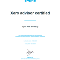 Xero Advisor Certified