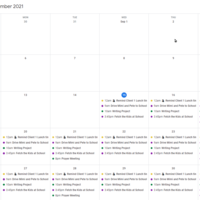 Calendar Management