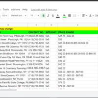 Shortlisting using Google Sheet
