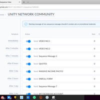Facebook page connected to manychats for Automation