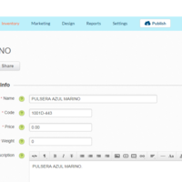 Product listing