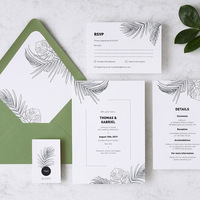 Wedding invitation collection