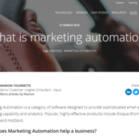 What is Marketing Automation publication