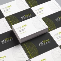 nideko.sk - business card design