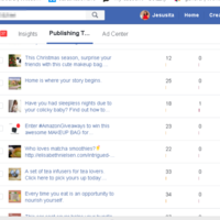 Facebook page management