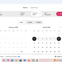 Airbnb (Date Picking)