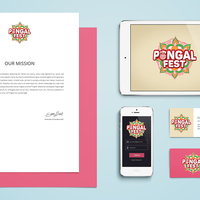 Pongal festival logo