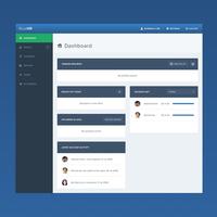 HR dashboard design concept