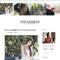 inFashion WordPress Theme