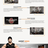landing page