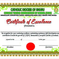 Certificate design