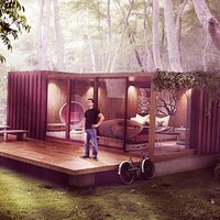wooden vill concept design
