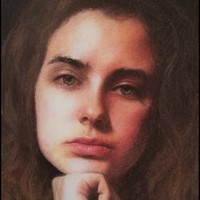 Pastel Pencil Portrait