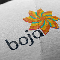 Logo design for the paint shop "Boja"