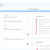 E-commerce product onboarding assistant