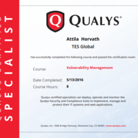Qualys certification