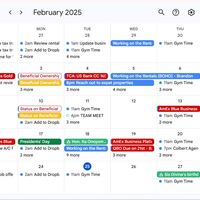 Calendar & Schedule Management