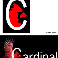 Cardinal Photographics print and web logos