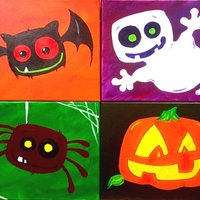 Acrylic Painting (children designs)