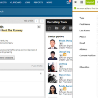 Find Candidate Personal Email and Add to CRM