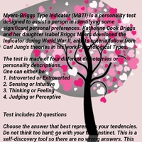 MBTI Quiz App Welcome Screen