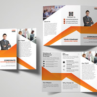 corporate trifold brochure